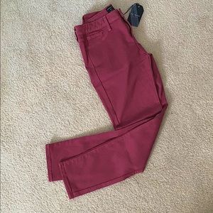 Just black skinny jeans